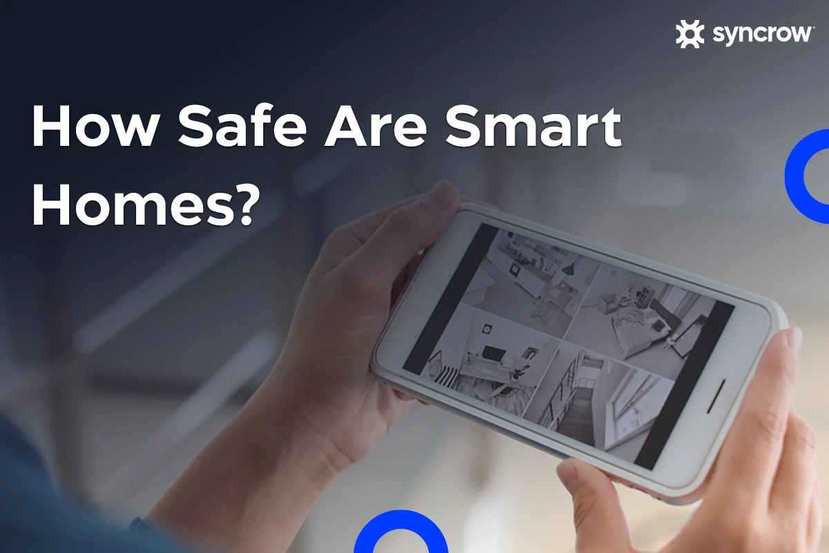 Smart home monitoring through phone.