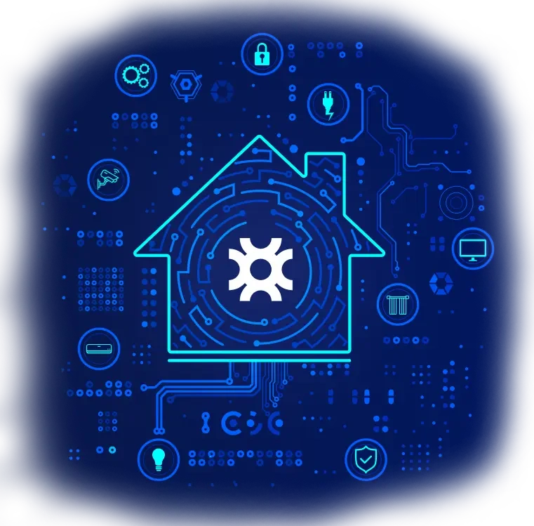 أنظمة السمارت هوم من سينكرو في دبي والرياض للتحكم بالإضاءة والتكييف والستائر والأقفال الذكية وتوفير الطاقة عبر منصة متكاملة